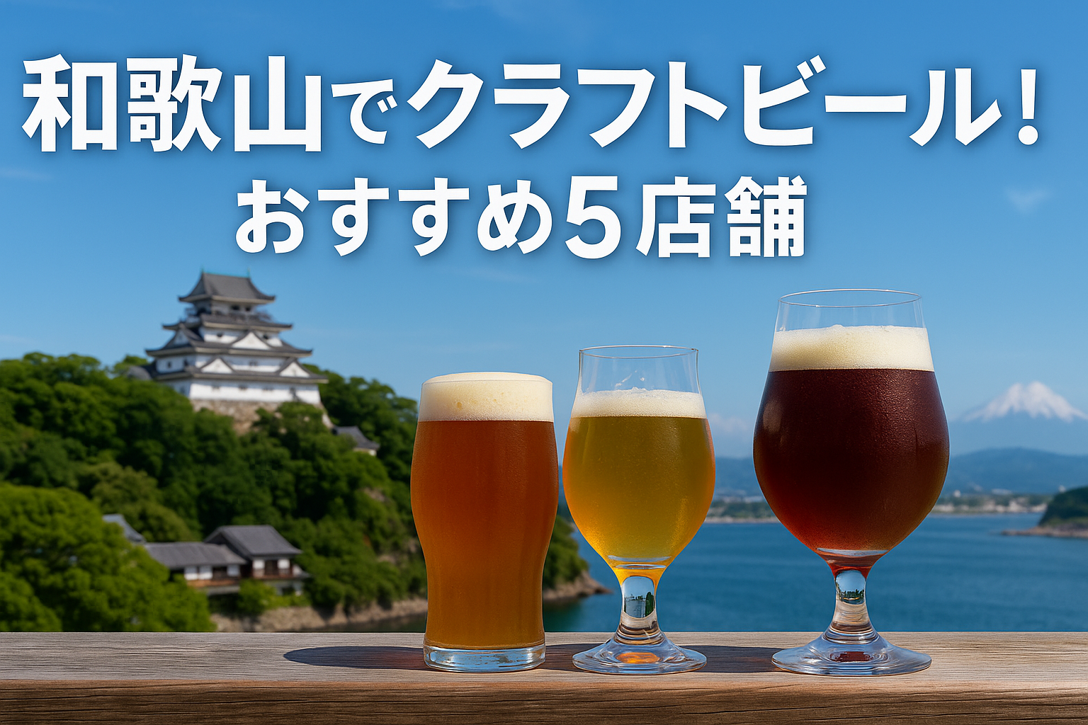 和歌山でクラフトビールが飲みたい！おすすめ5店舗を紹介