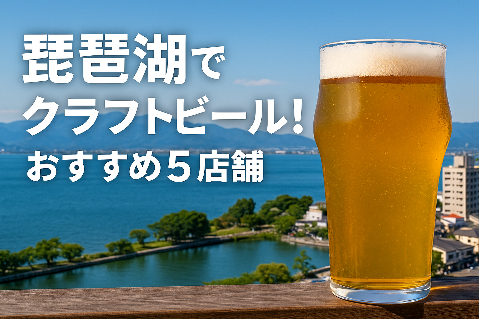 琵琶湖でクラフトビール！大津周辺のおすすめ店舗5選